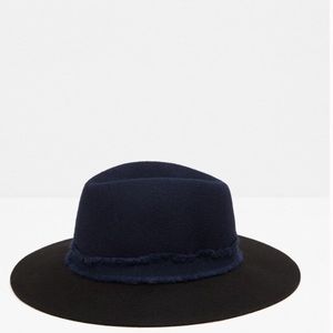 Zara two tone hat